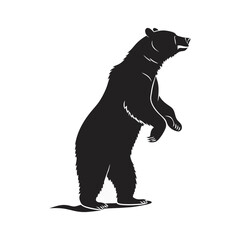 black bear silhouette