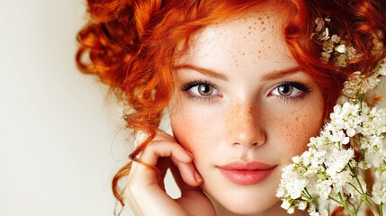 Obraz premium beautiful girl or woman is for a luxury spa and beauty salon after a skin care treatment