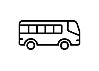 bus transparent background for web and graphic design