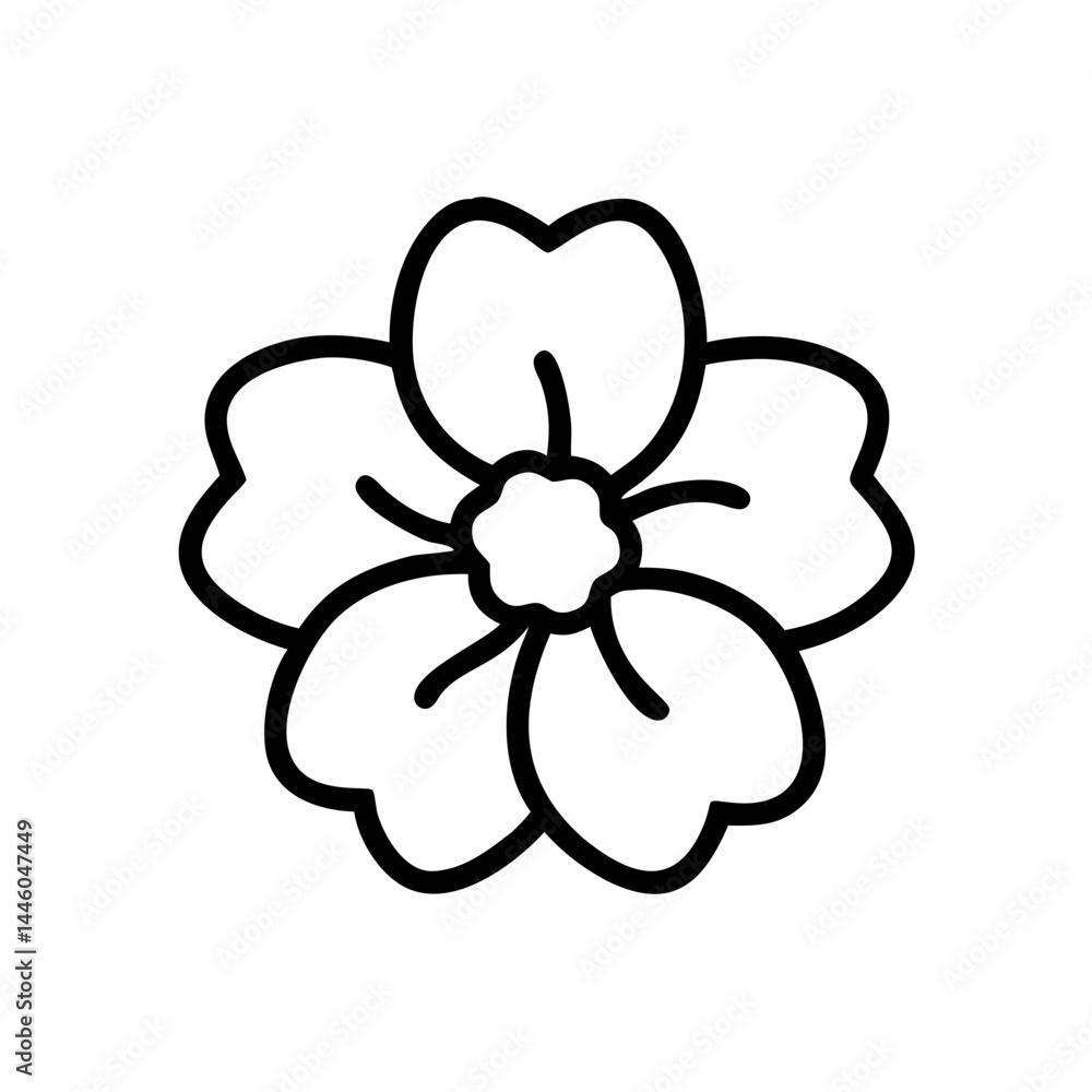 Poster camellia or layered bloom transparent background for web and graphic design