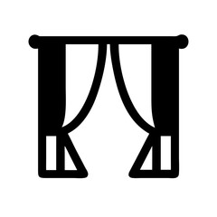 curtains silhouettesvg transparent background for web and graphic design