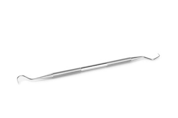 Dentist tools isolated on white background. Dentist Concept.Teethcare, dental health concept. Means to care for the oral cavity. Dental model and dental equipment. Dental hygiene. 