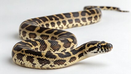 Obraz premium Boelen’s python on studio background 