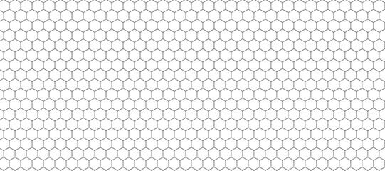 Seamless hexagon pattern on a clean white background, modern and minimalistic design. Geometric layout with evenly spaced hexagons, subtle shadows for depth, high-resolution vector style. 