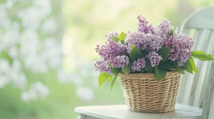 Colorful flower arrangement in a rustic pot, soft focus background, perfect for spring decoration or gardening themes.