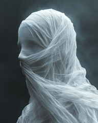 Mysterious Shrouded Figure