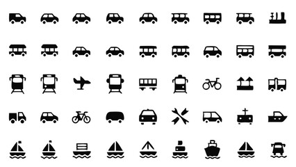 set of business icons