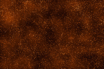 Stars in the night. Dark brown galaxy space background. Starry night sky. New Year, Christmas and Celebration backgrounds concepts.