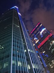 Obraz premium Moscow city skyscraper 