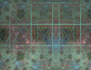 Imaginatory fractal abstract background Image