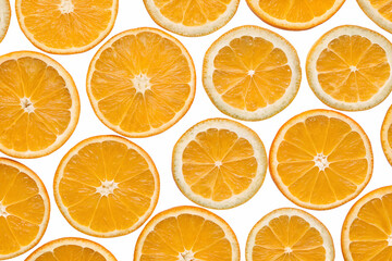 seamless pattern of orange