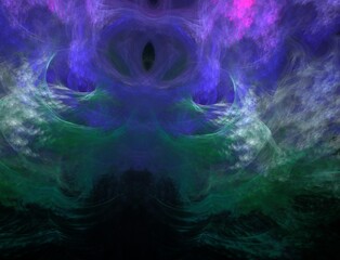 Imaginatory fractal abstract background Image