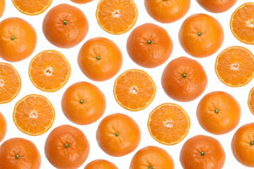 seamless pattern of orange