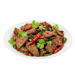 Fried Kaleji Spicy Pan-Fried Liver with Coriander