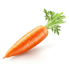 Fresh carrot single food item