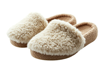 Cozy cream fluffy slippers perfect for relaxing nights soft texture warm comfort beige tones indoor