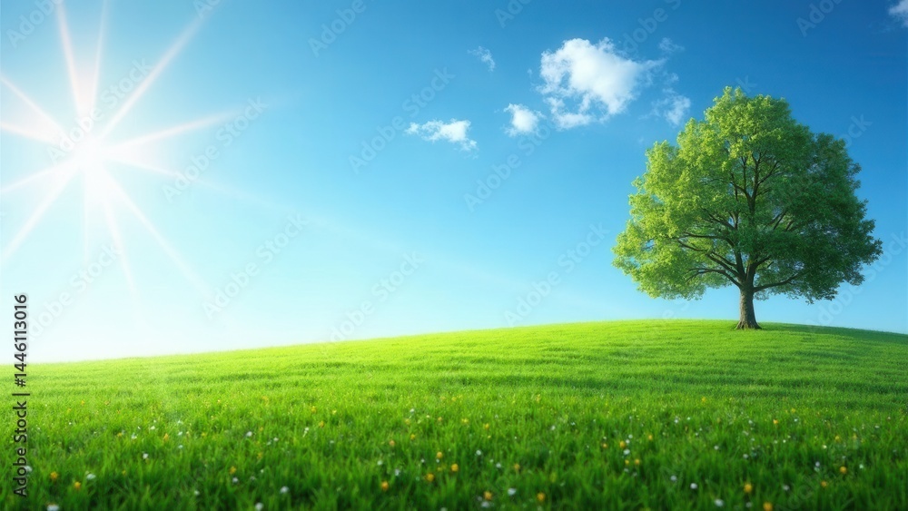 Poster clean and environmentally friendly environment without carbon dioxide emissions.reduce co2 emission 