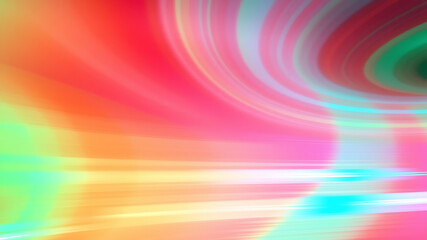 Obraz premium Abstract Swirling Rainbow Colors Vibrant Hues and Dynamic Motion