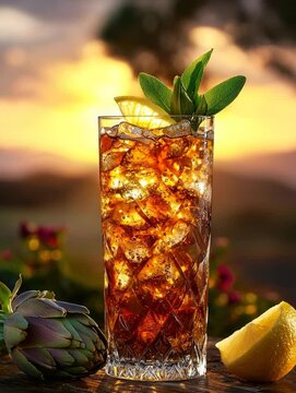 cynar sunset cooler video
