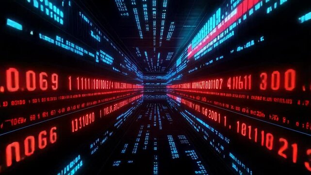 Digital Tunnel: A Journey Through Binary Codes