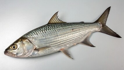 Naklejka premium Bonefish on studio background