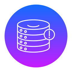 Database Alert Icon