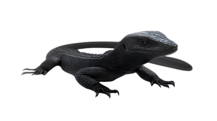 Detailed 3D Rendering of a Lizard with Textured Scales Ideal for Wildlife Nature and Reptile