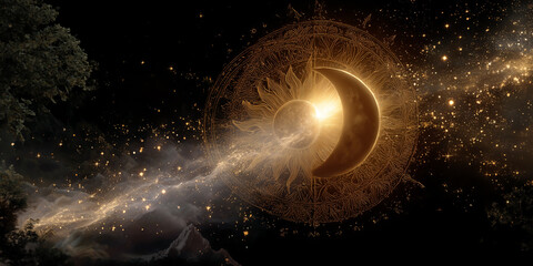 Abstractions and scenes on the theme of astrology