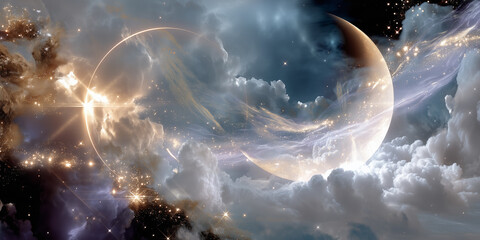 Abstractions and scenes on the theme of astrology