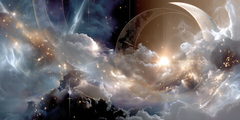 Abstractions and scenes on the theme of astrology