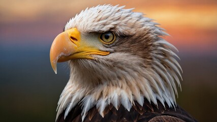 Obraz premium american bald eagle, Generative Ai