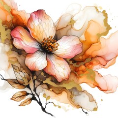 watercolor flower illustration