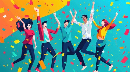 Picture symbolized people connection for business job in teamwork concept. Friendly atmosphere for strategy management. Working of company team under cooperation together work for organization. AIG53.