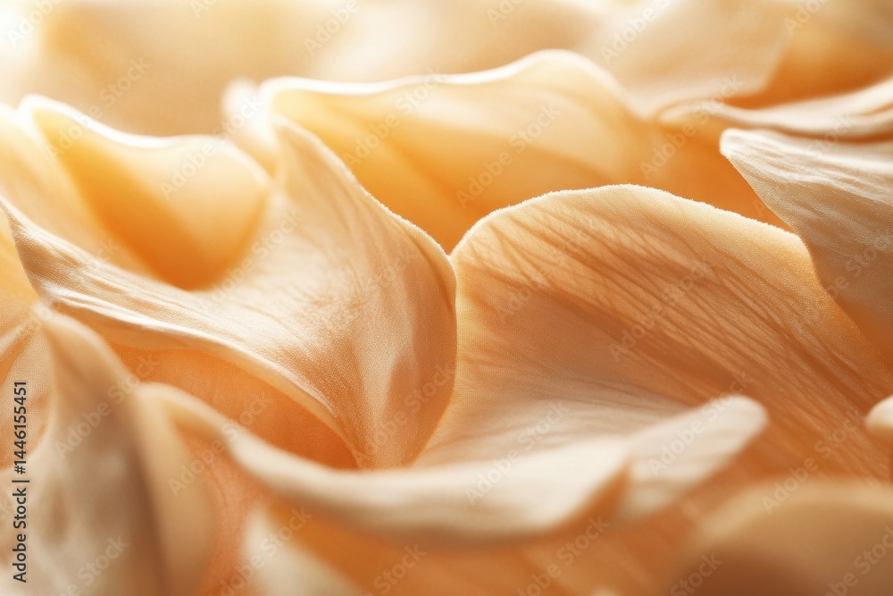 Poster golden ratio petals create a harmonious composition with soft focus highlights in a close-up shot of