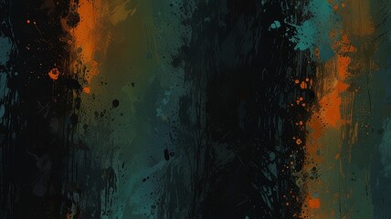 abstract grunge background with circles