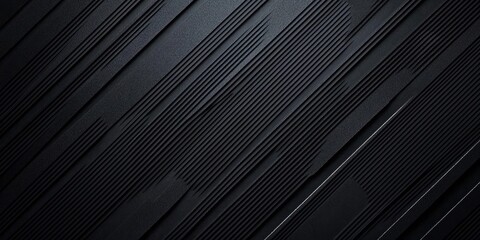 Dark Texture Strips Angled, Sleek Surface with Fine Grained, Abstract Elegant Design