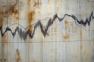 Graph depicts upward trend in economic growth over time with fluctuating patterns and stability indicators, the graph is growing, the economy is experiencing an increase