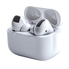 airpod isolated on transparent background. PNG