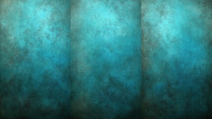 Obraz premium Teal textured background; abstract art; design element