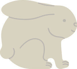 rabbit looks