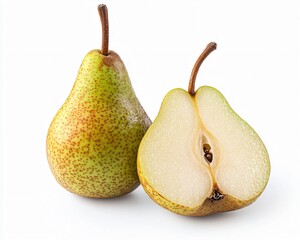 Fresh pear harvesting event orchard food photography natural setting close-up shot healthy eating concept