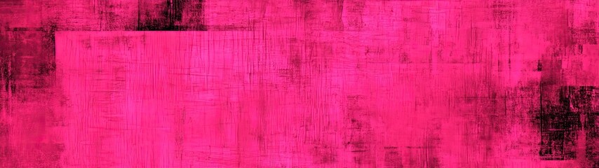 Fototapeta premium Distressed Fuchsia Texture Background Abstract Paint Streaks with Weathered Crackled Surface