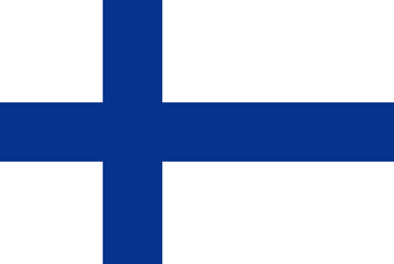 Flag of Finland. Finland National Flag. Vector Illustration.