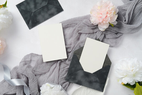 Elegant Wedding Stationery with Minimalist Design Elements