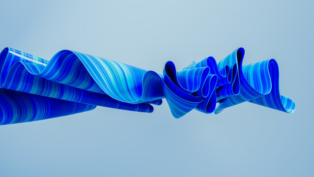 Background of flowing geometric shapes in calm abstract design