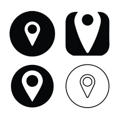 Location Icon Vector Art for Free