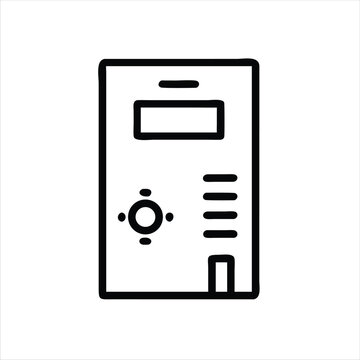 pc vector icon  illustration of a switch