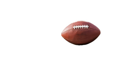American Football Ball Isolated, Cutout