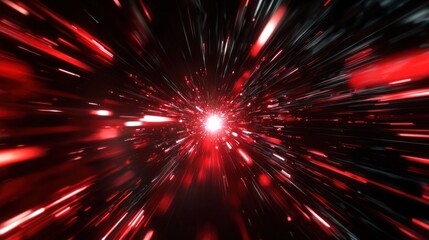 Hyperspace Journey: A Red Shift Through the Cosmos