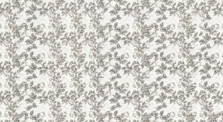 Grey floral pattern background image